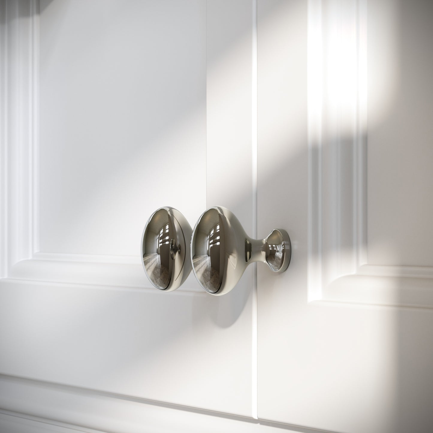 Cotswold Polished Nickel Cabinet Knob