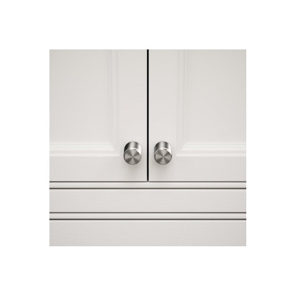 Dali Fluted Brushed Stainless Furniture Knobs