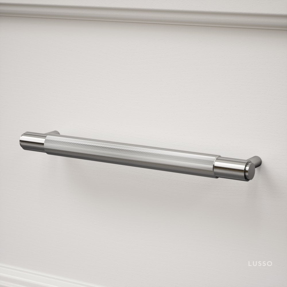 Dali Fluted Brushed Stainless Pull Bar 250mm