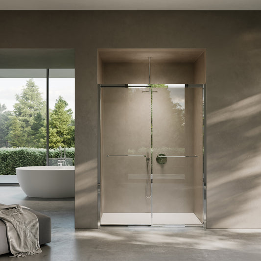Dolce Chrome Sliding Door with Soft Close (All Sizes)