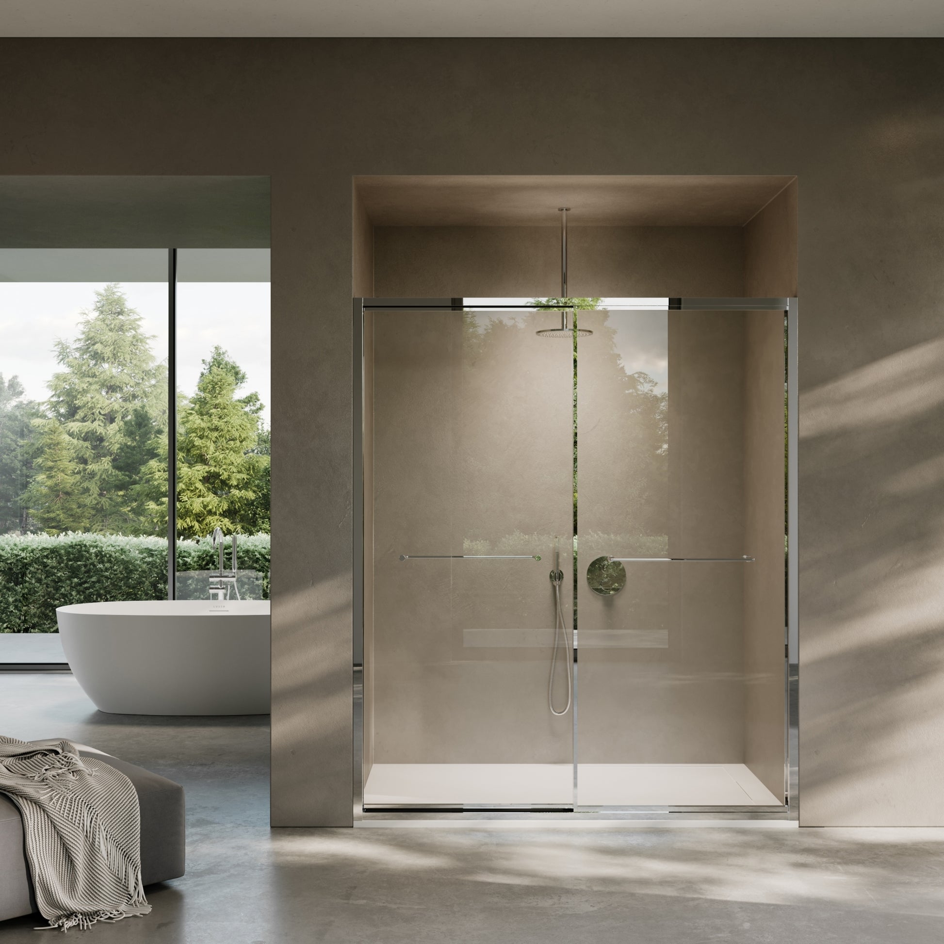 Dolce Chrome Sliding Door with Soft Close (All Sizes)