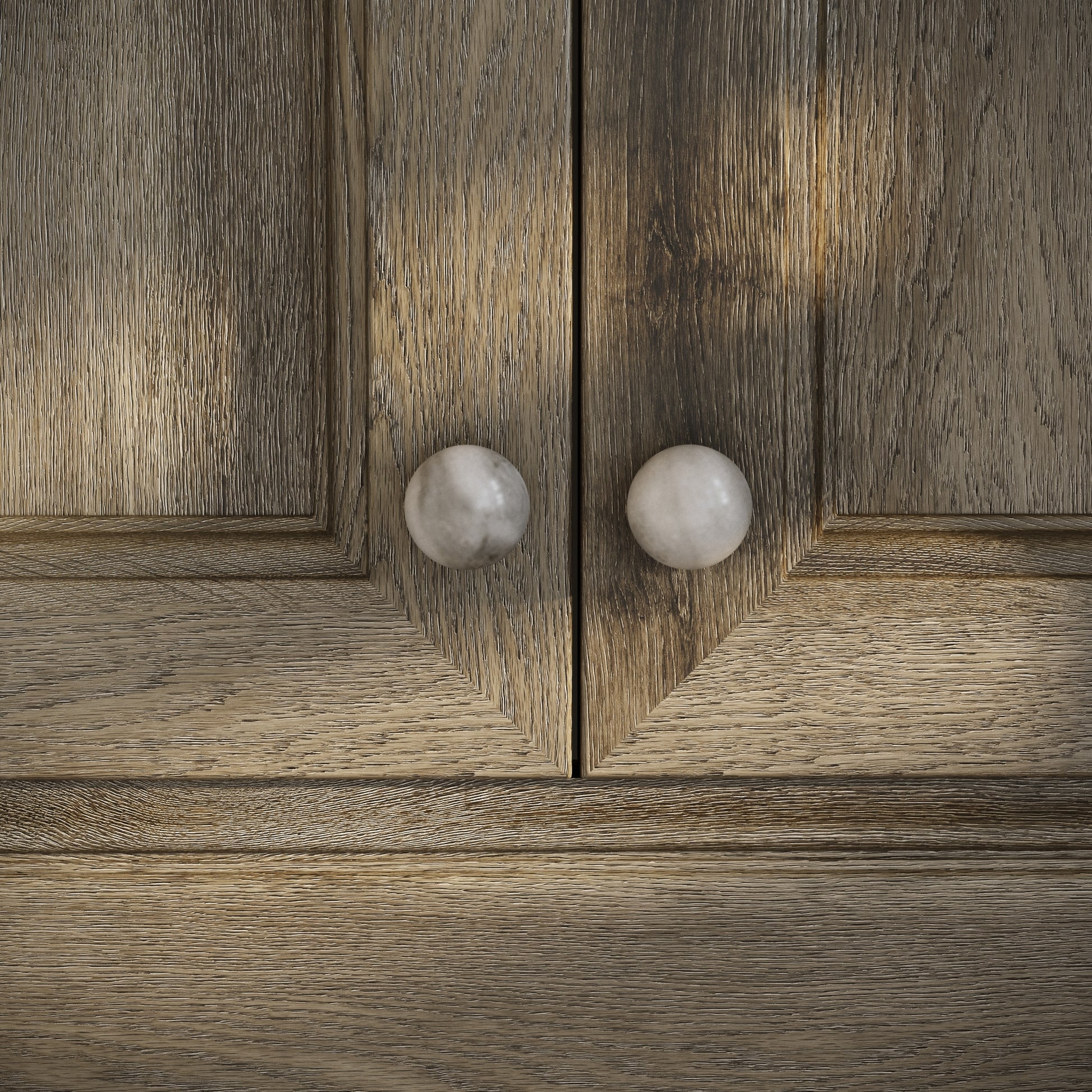 Dome Carrara Cabinet Knob 30mm