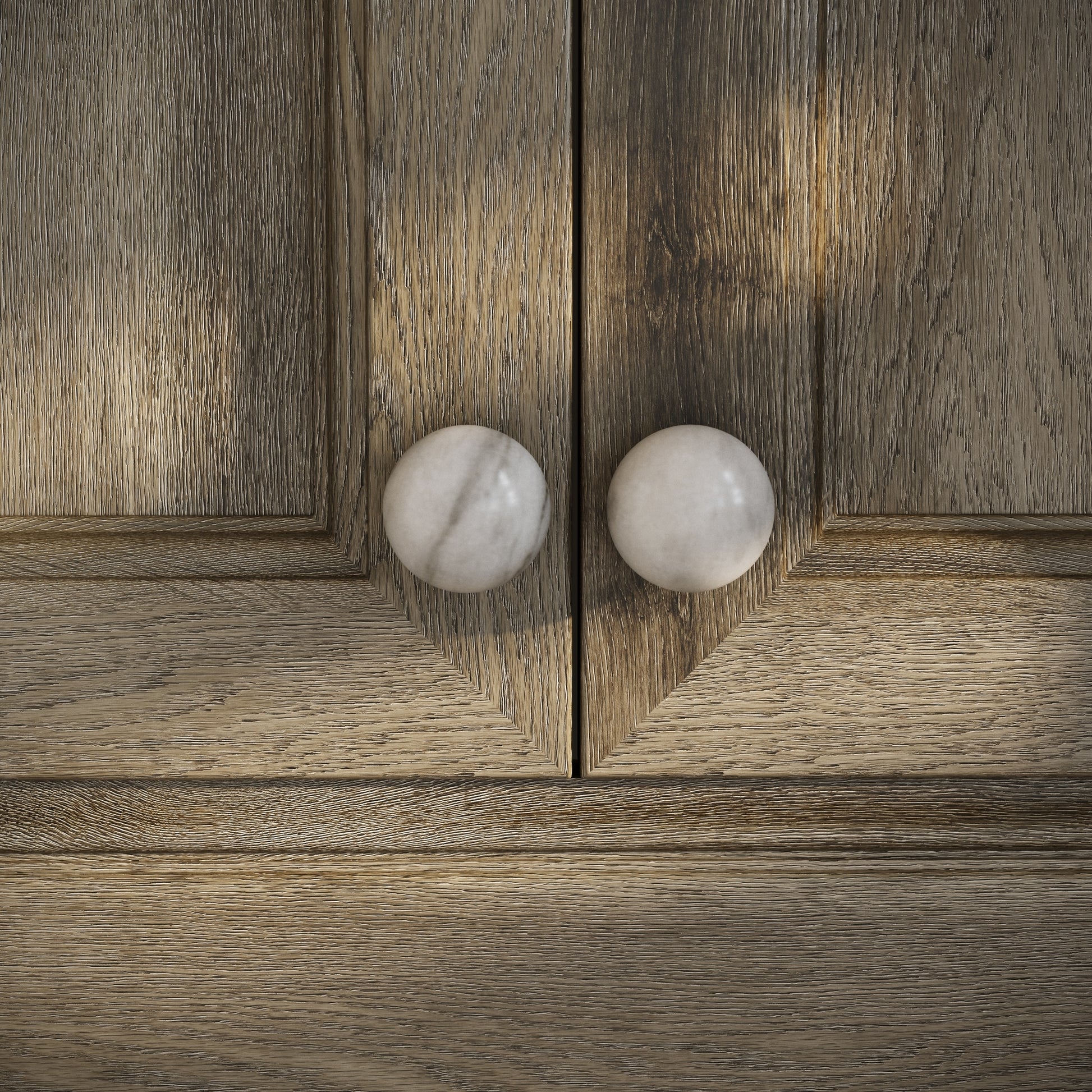 Dome Carrara Cabinet Knob 40mm