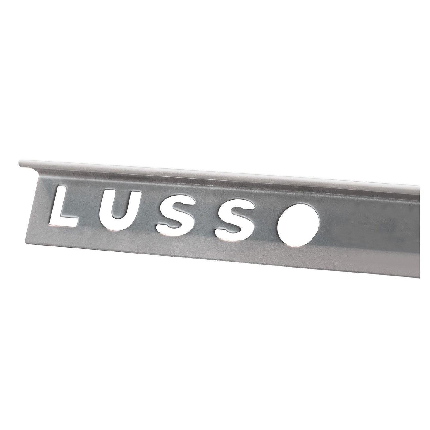 Dura Brushed Stainless Straight Edge Tile Trim (12mm x 2500mm)