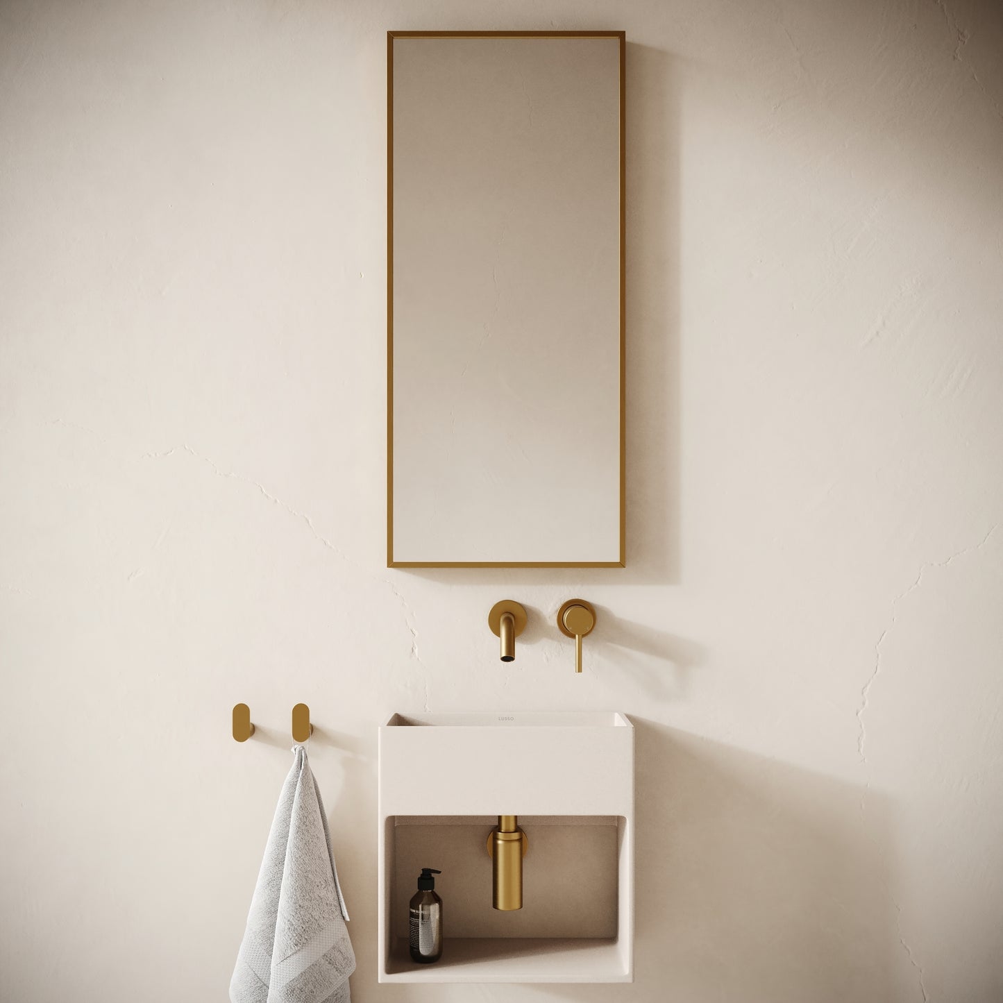 Esposa Shore Concrete Wall Hung Basin 400mm