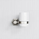 Eton Polished Nickel Wall Mounted Tumbler