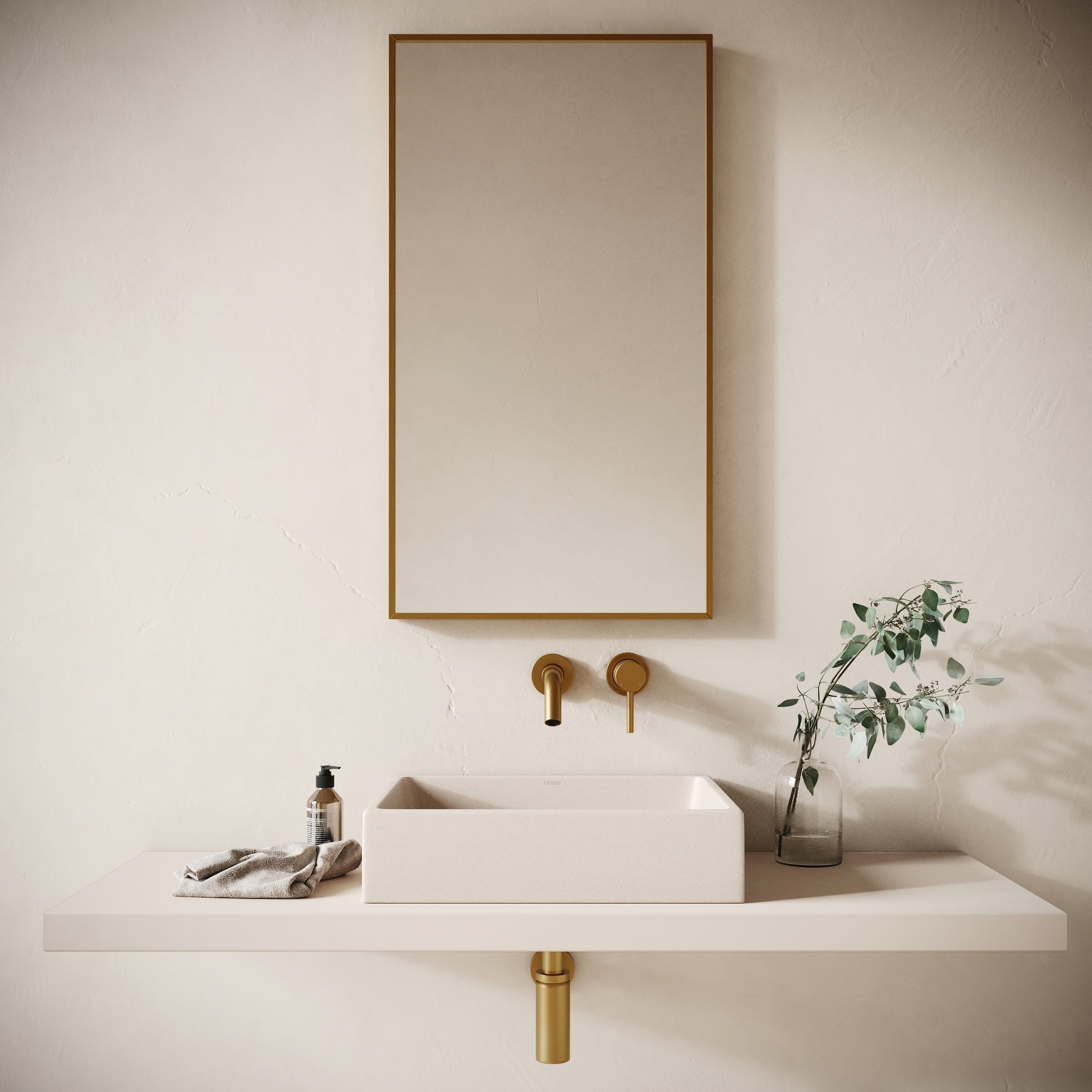 Formata Shore Concrete Countertop Basin 496mm