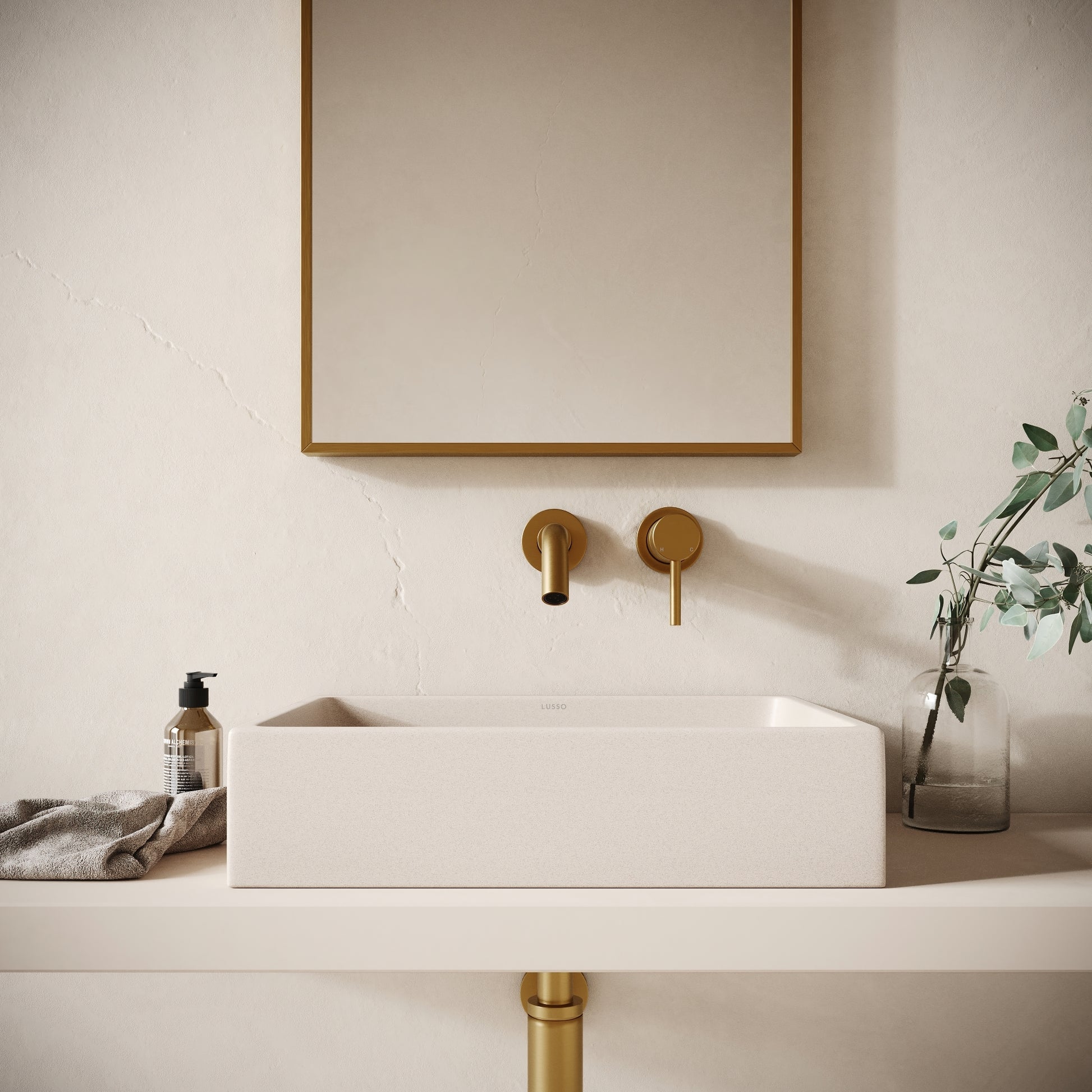 Formata Shore Concrete Countertop Basin 496mm