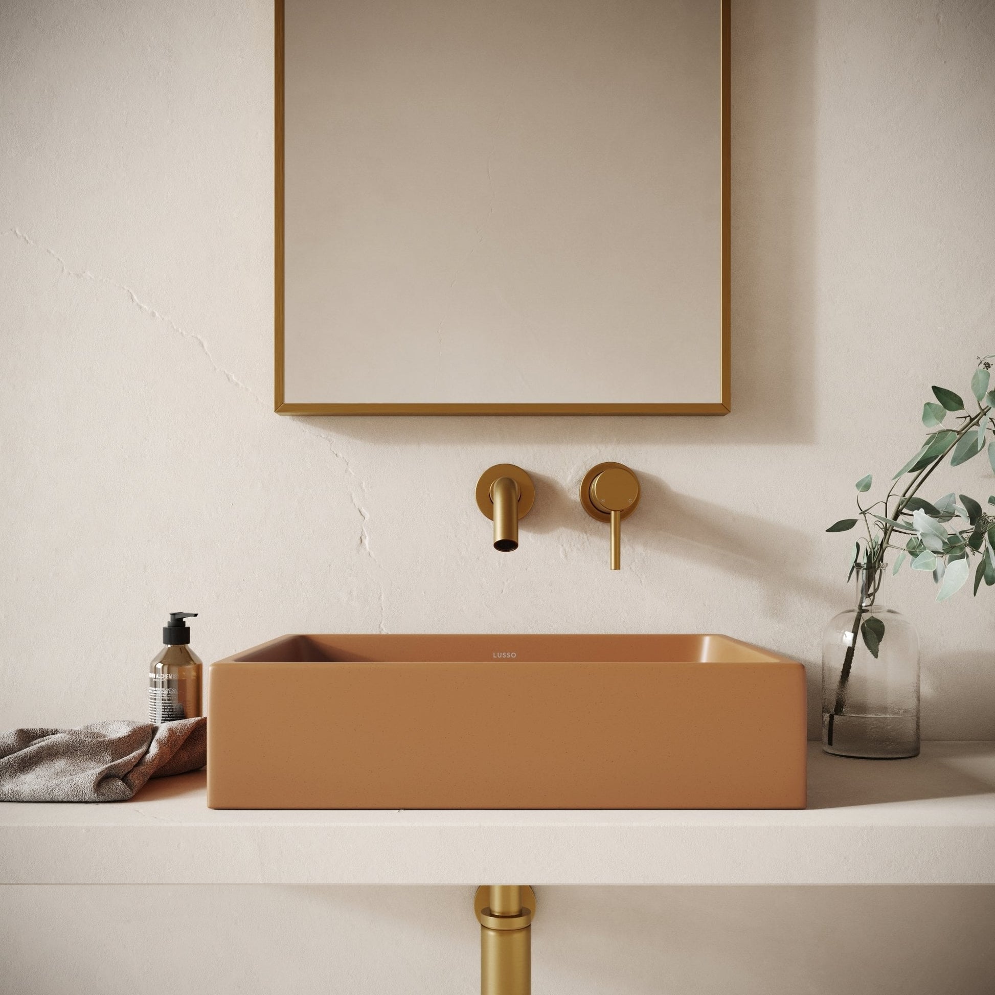 Formata Sienna Concrete Countertop Basin 496mm