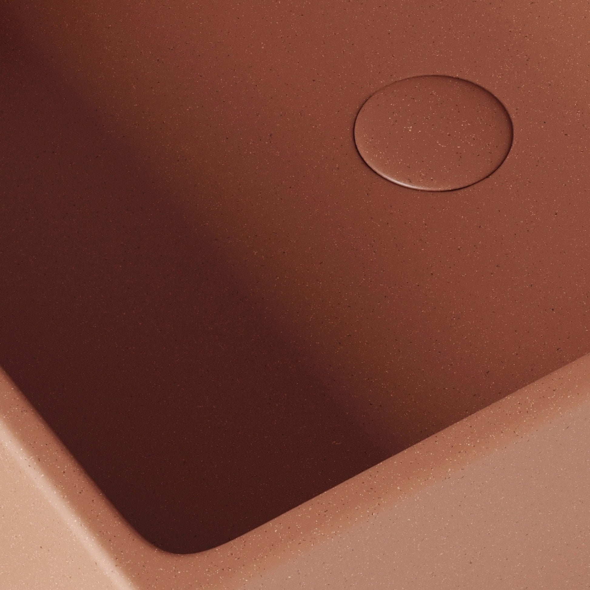 Formata Terracotta Concrete Countertop Basin 496mm