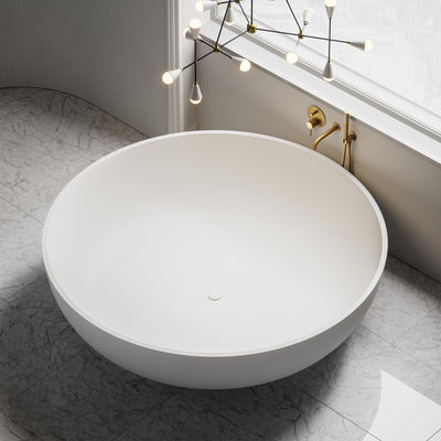 Grande Freestanding Round Stone Bath 1900mm