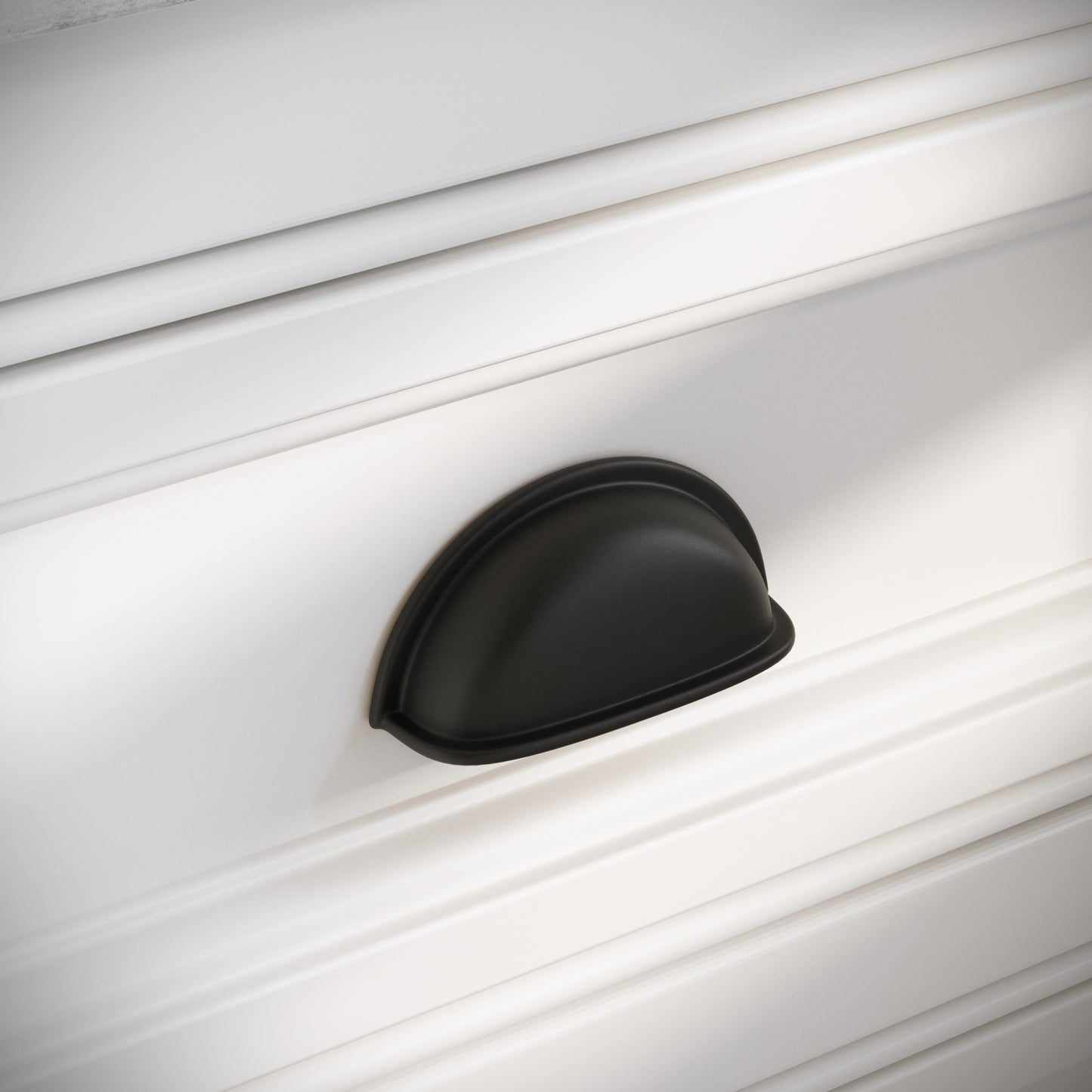 Harris Matte Black Cup Handle