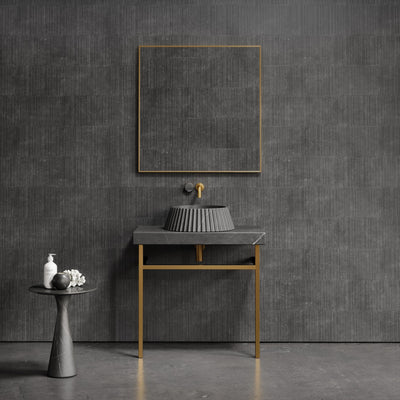 Lamp Pietra Grey Marble Countertop Basin 450mm