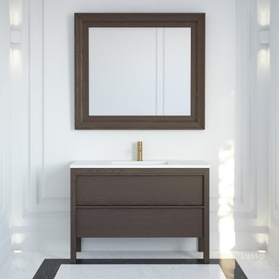 Langham Grey Oak Mirror 1200mm