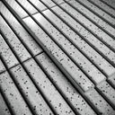 Linear Mosaic Ash Cloud Grey Glazed Porcelain Wall Tile 293 x 313mm