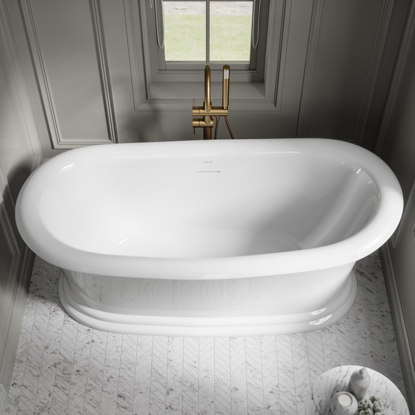 Lusso Light Adler Freestanding Bath 1700mm