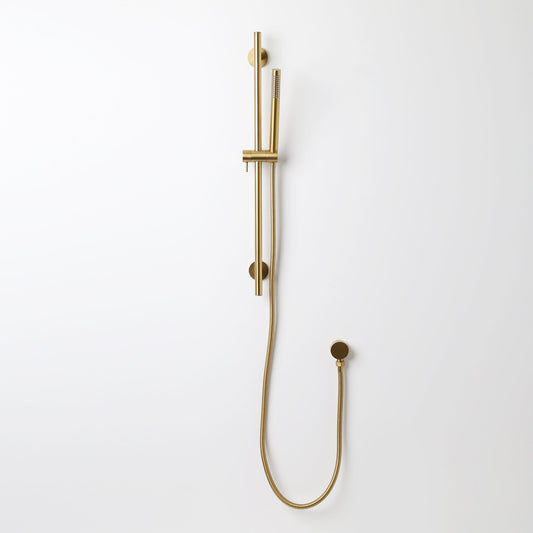 Lusso Shower Riser Rail Kit Brushed Gold - NO VALVE