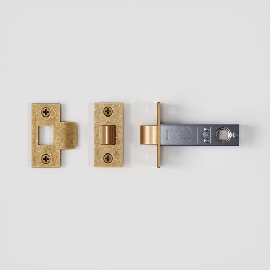 Lusso Tubular Latch for Internal Doors (Aged Bronze)