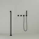 Urban Gunmetal Black Floorstanding Bath Shower Mixer Tap