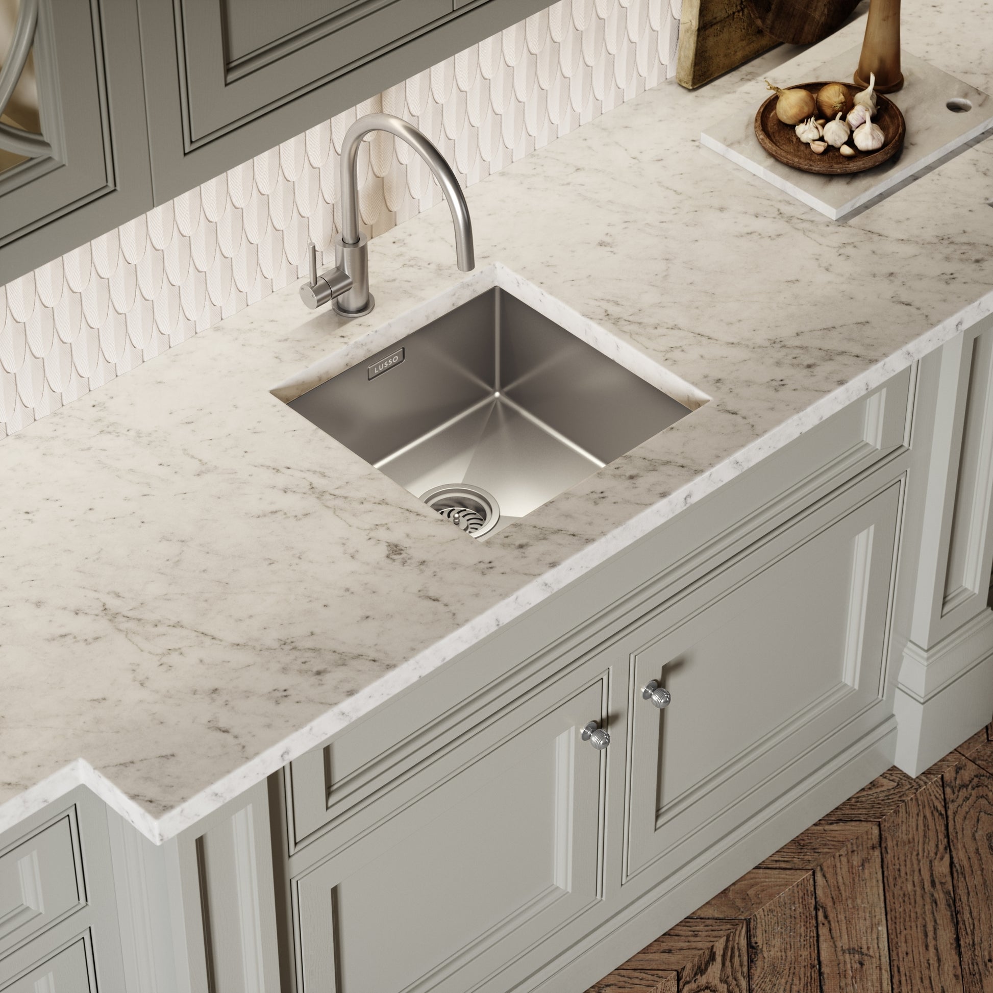 Lusso Vello Undermount Kitchen sink Stainless