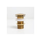 Luxe Brushed Gold Slotted Click Clack Basin Waste