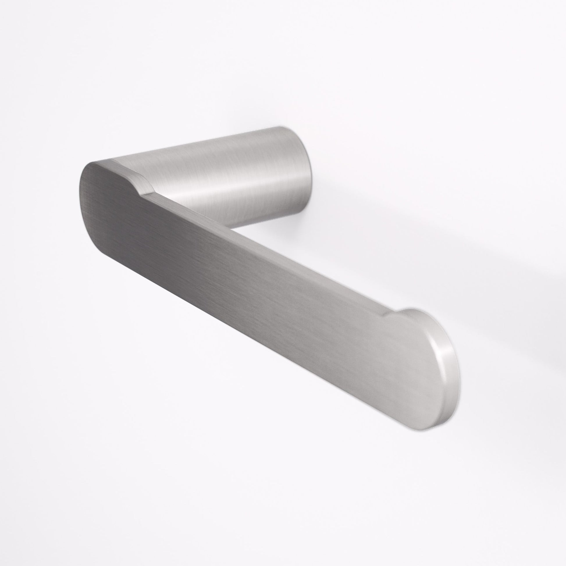Luxe Brushed Stainless Toilet Roll Holder