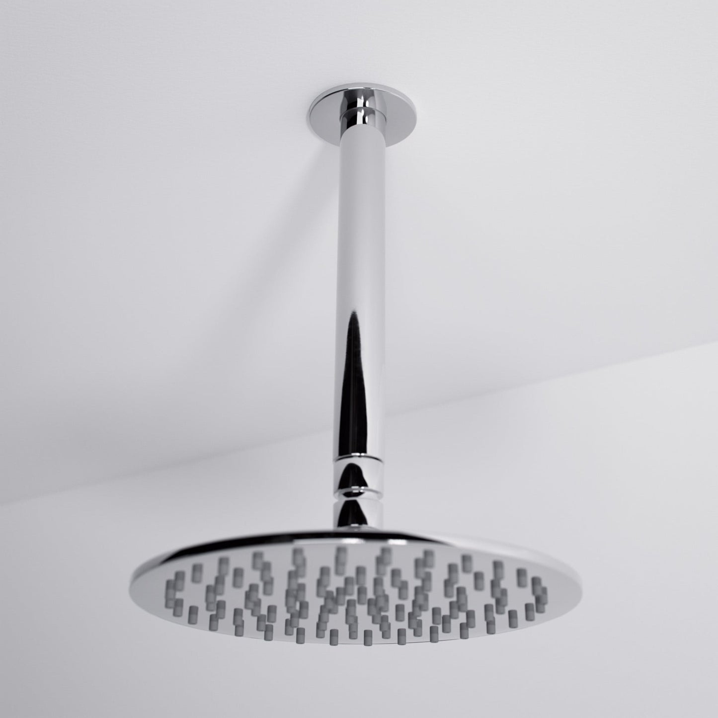 Luxe Chrome Ceiling Mount Shower Arm 200mm