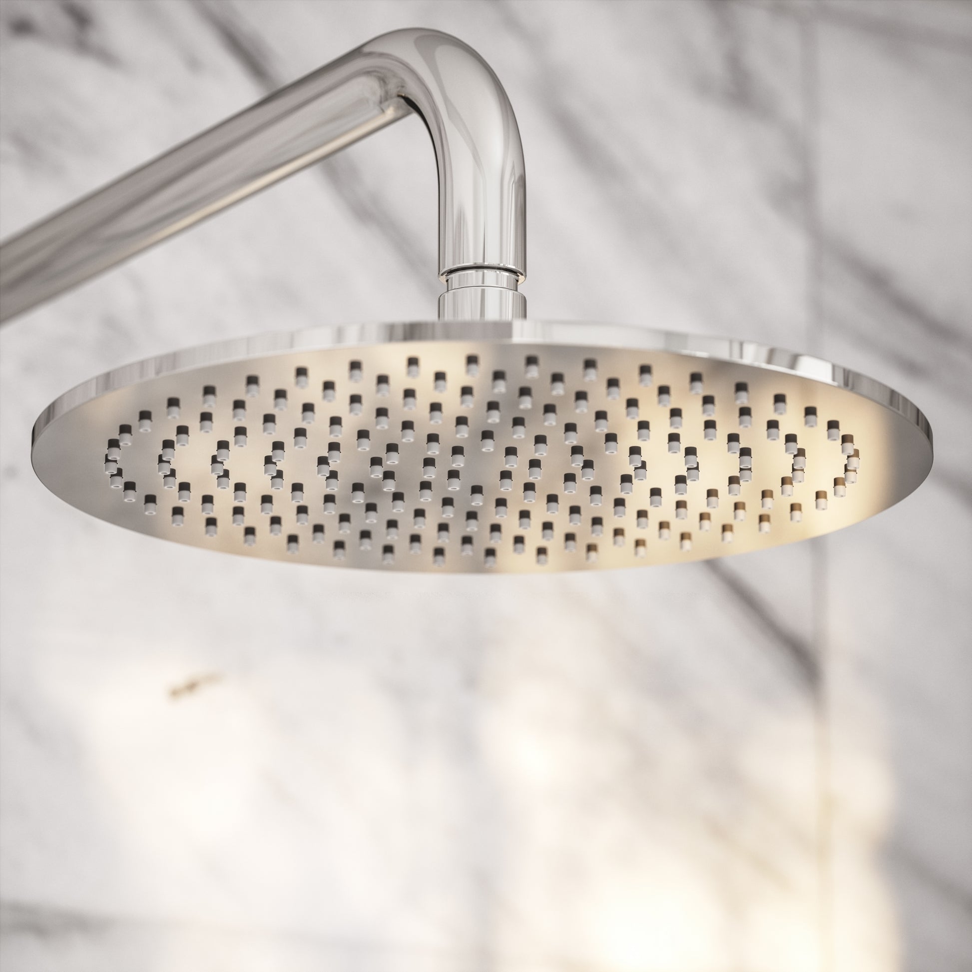 Luxe Chrome Thermostatic Shower with Handheld Shower