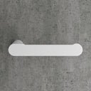 Luxe Matte White Toilet Roll Holder