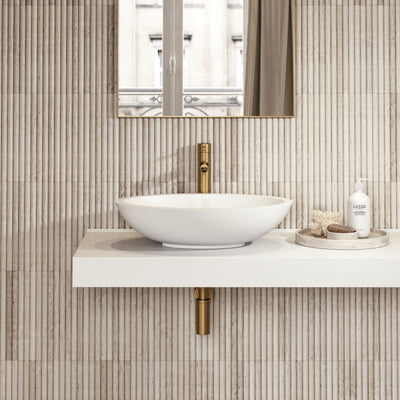 Mardan Countertop Stone Basin 570mm