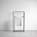 Matte Black Freestanding Towel Rail