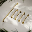 Mayfair Brushed Gold Doc M Grab Rail Pack 400mm & 1000mm