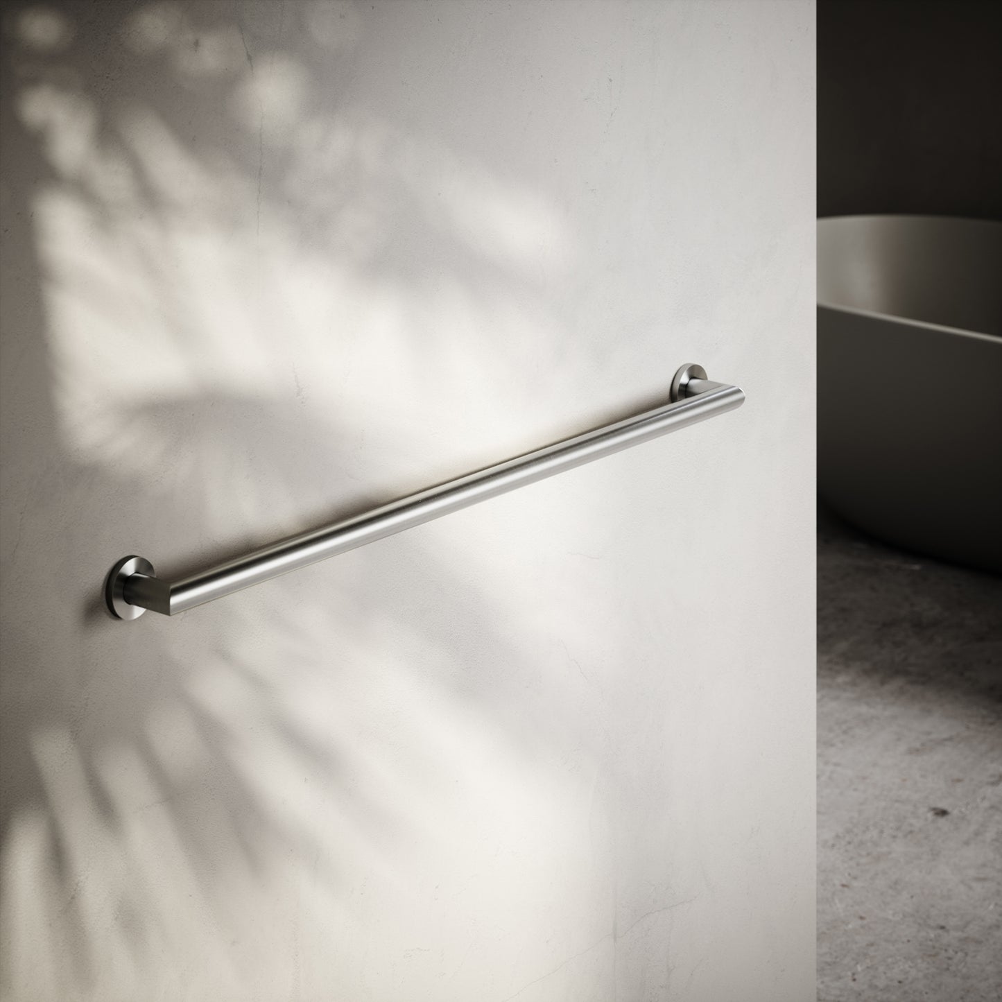 Mayfair Brushed Stainless Doc M Grab Rail 1000mm