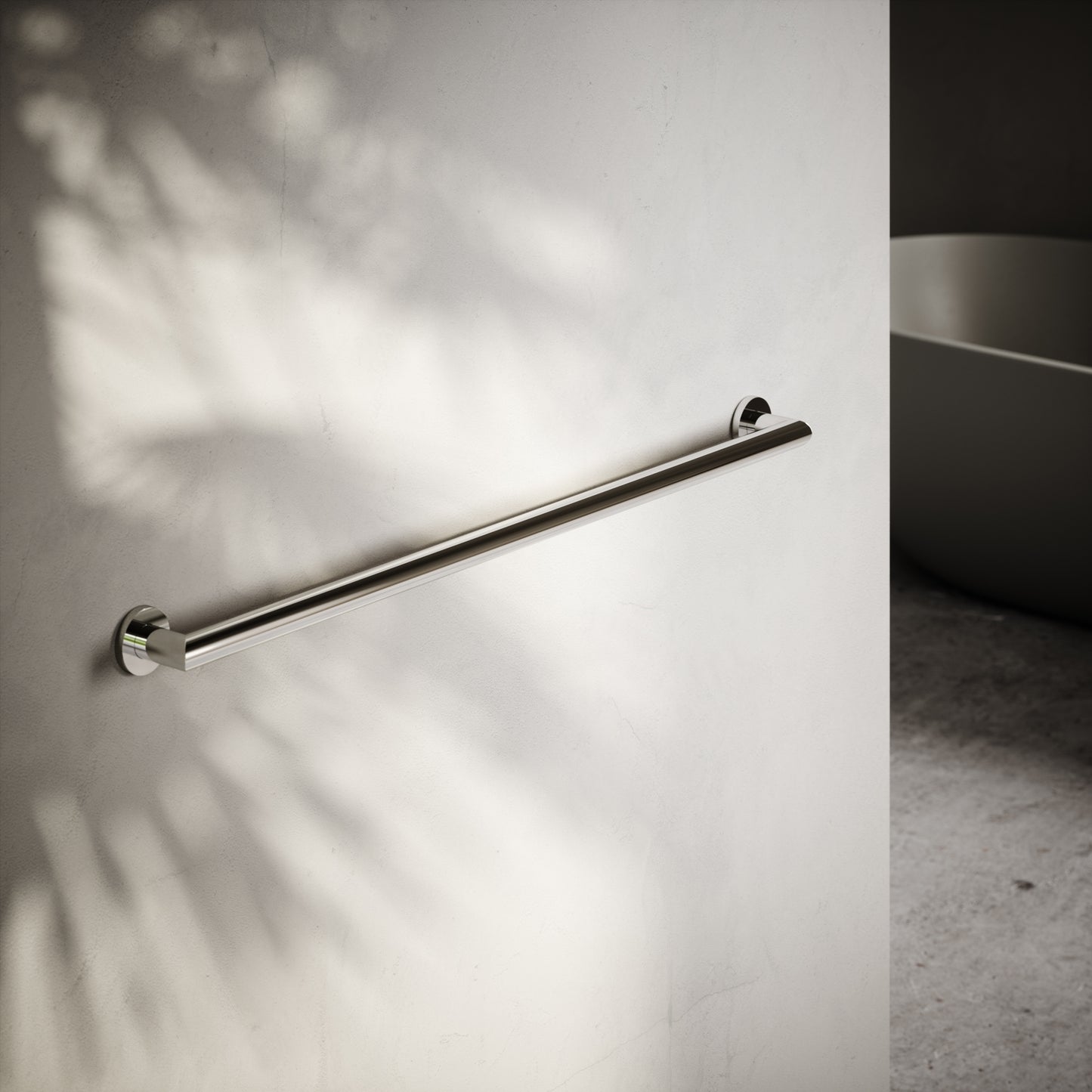 Mayfair Chrome Doc M Grab Rail 1000mm