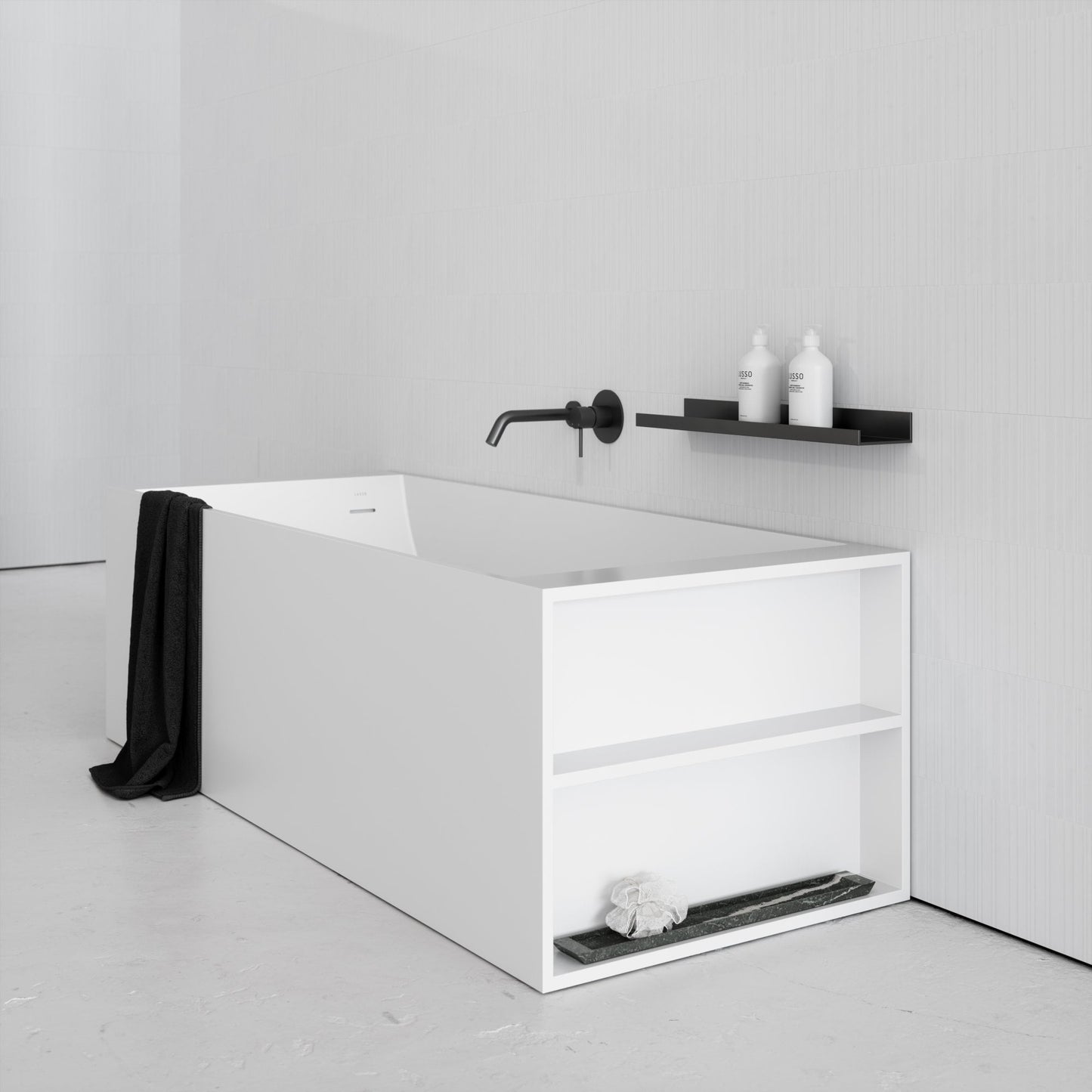 Mensola Freestanding Stone Bath 1800mm
