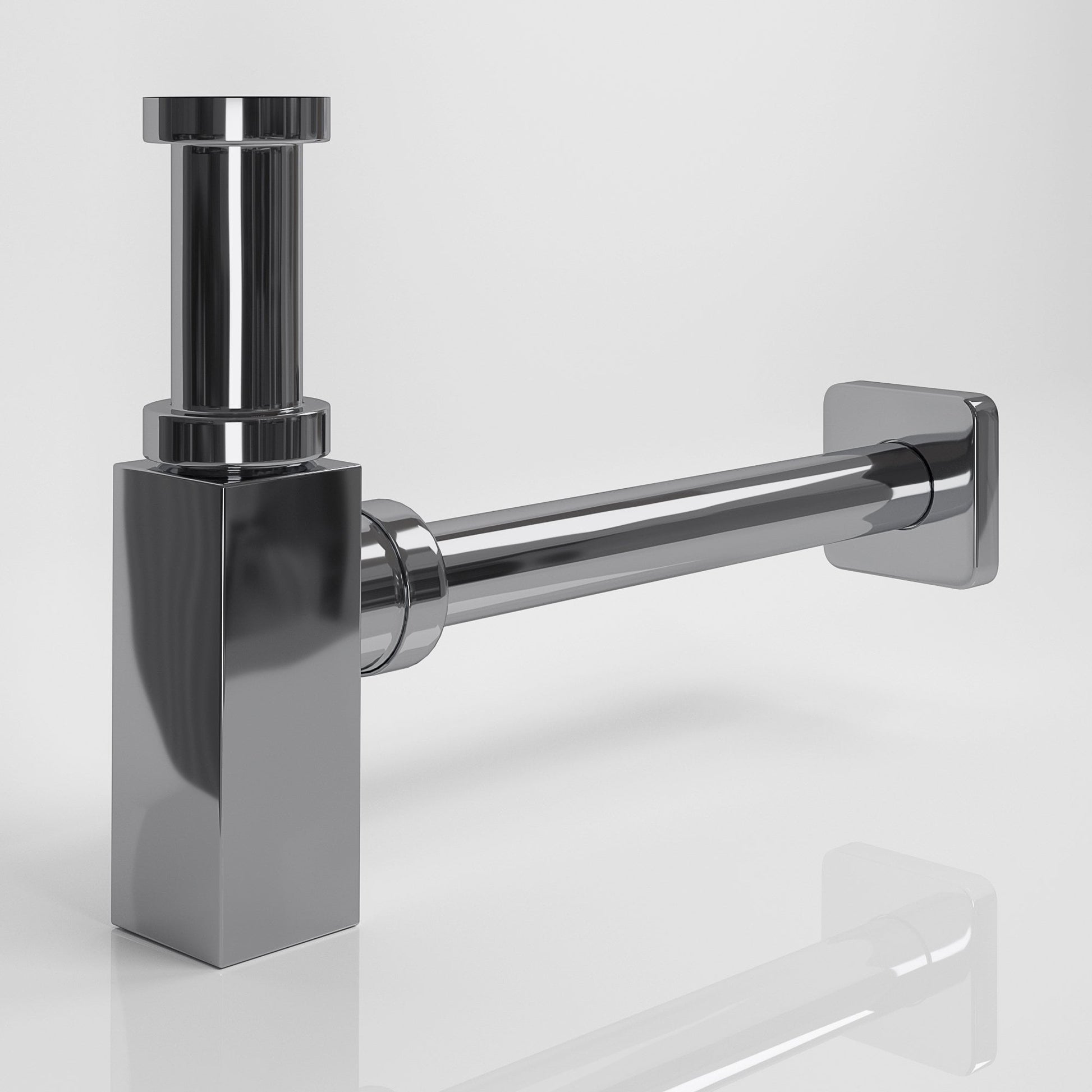 Mia Chrome Square Bottle Trap