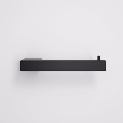 Mia Matte Black Toilet Roll Holder