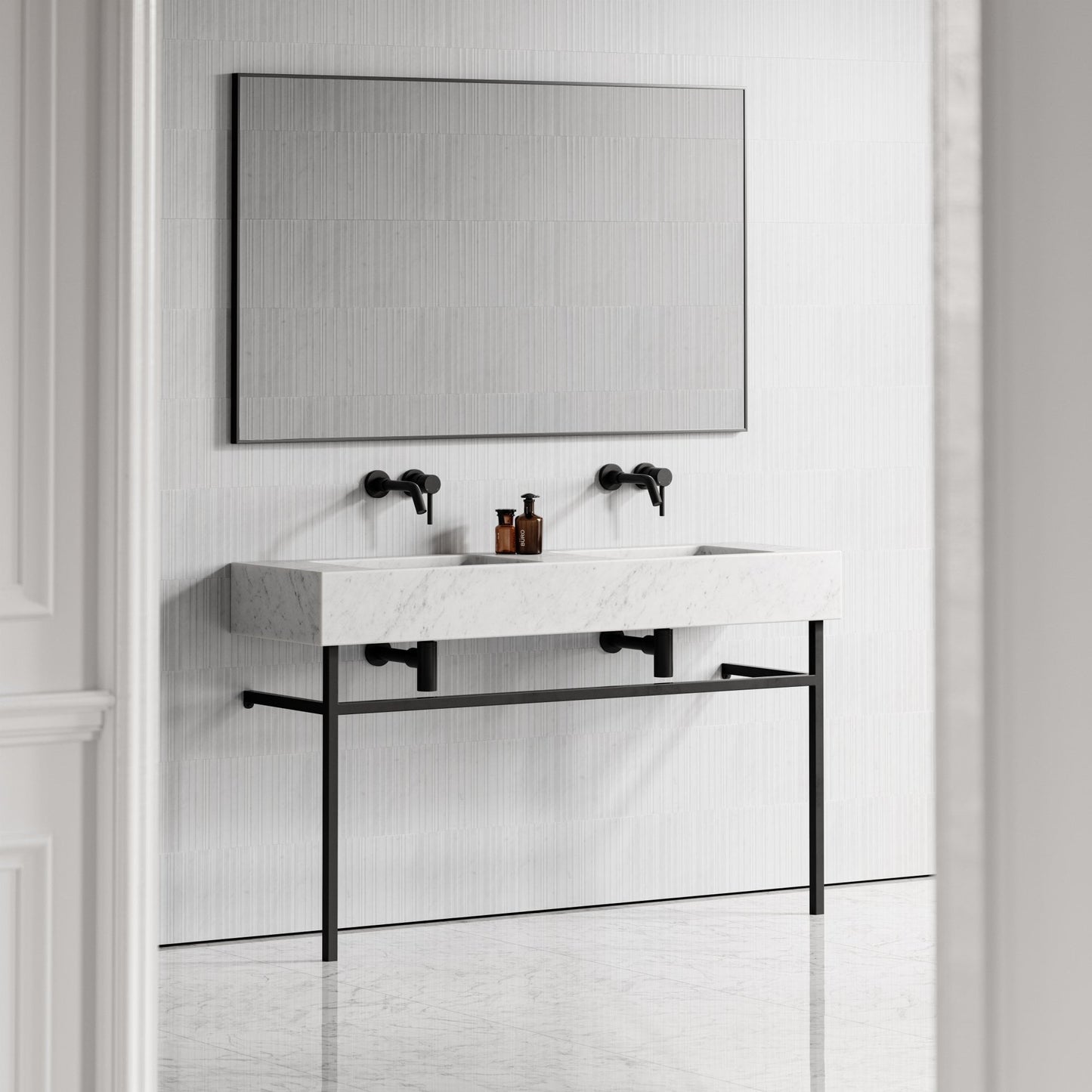 Milano High Polished Carrara Marble Wall or Floor Tile