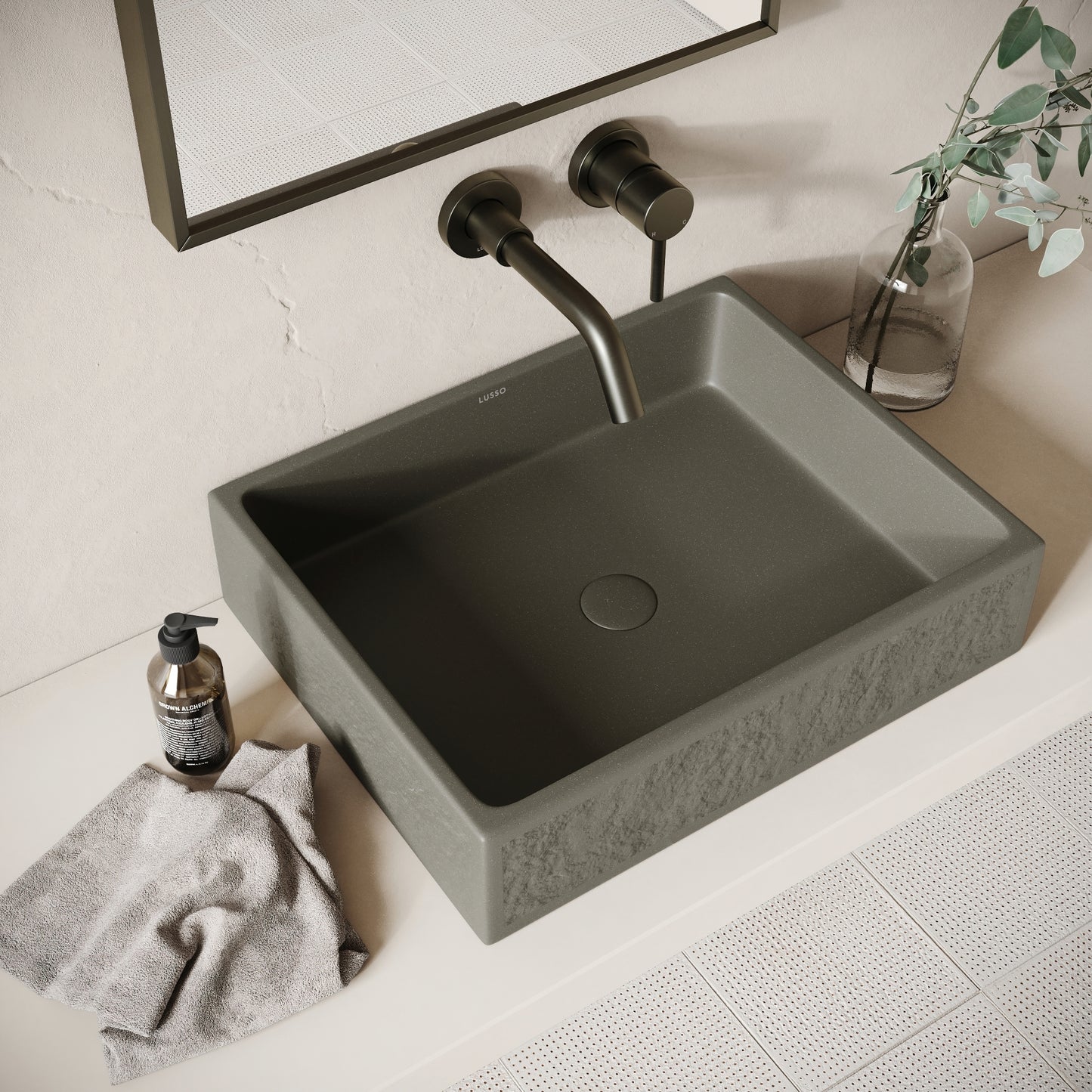 Modifica Oyster Concrete Countertop Basin 496mm