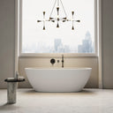 Monaco White Freestanding Stone Bath 1700mm