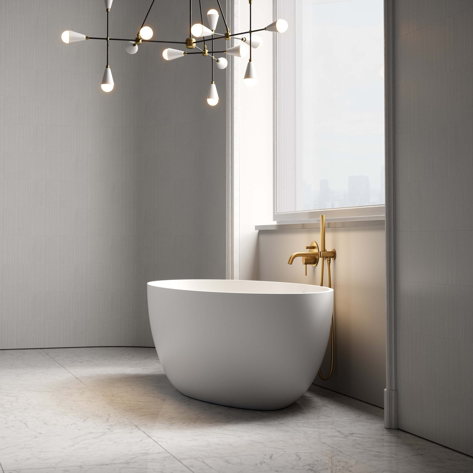 Morini Freestanding Stone Bath 1700mm