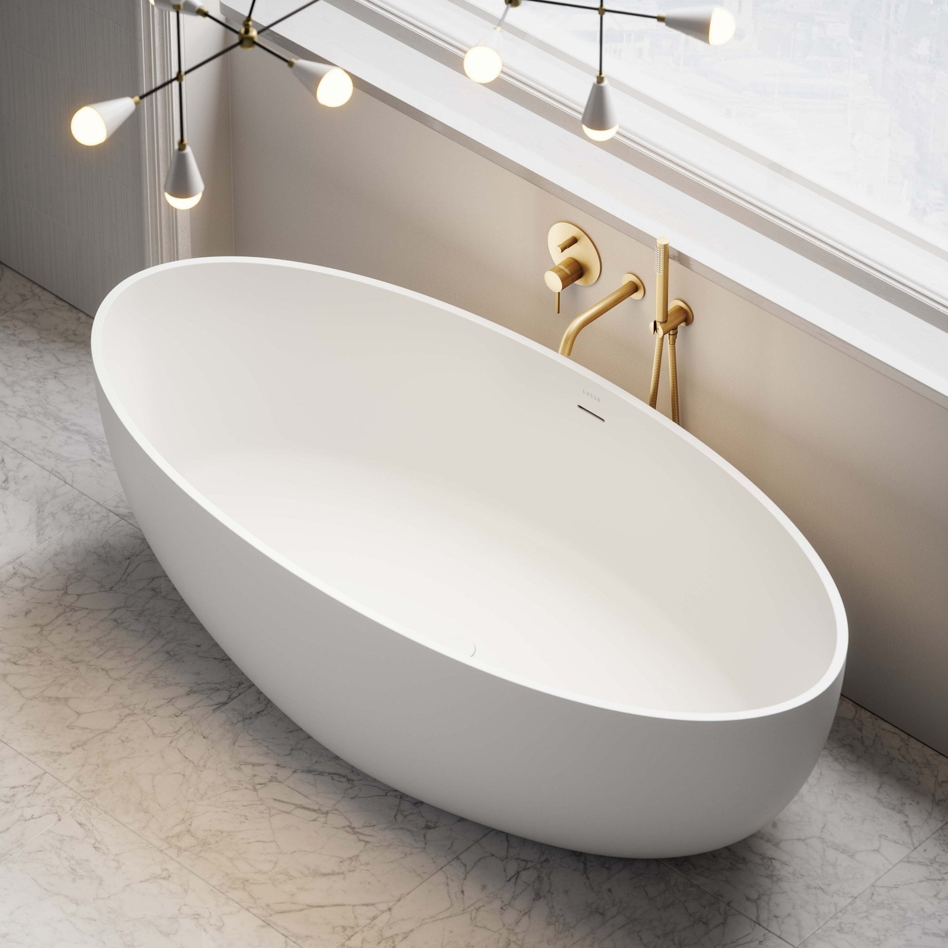 Morini Freestanding Stone Bath 1700mm