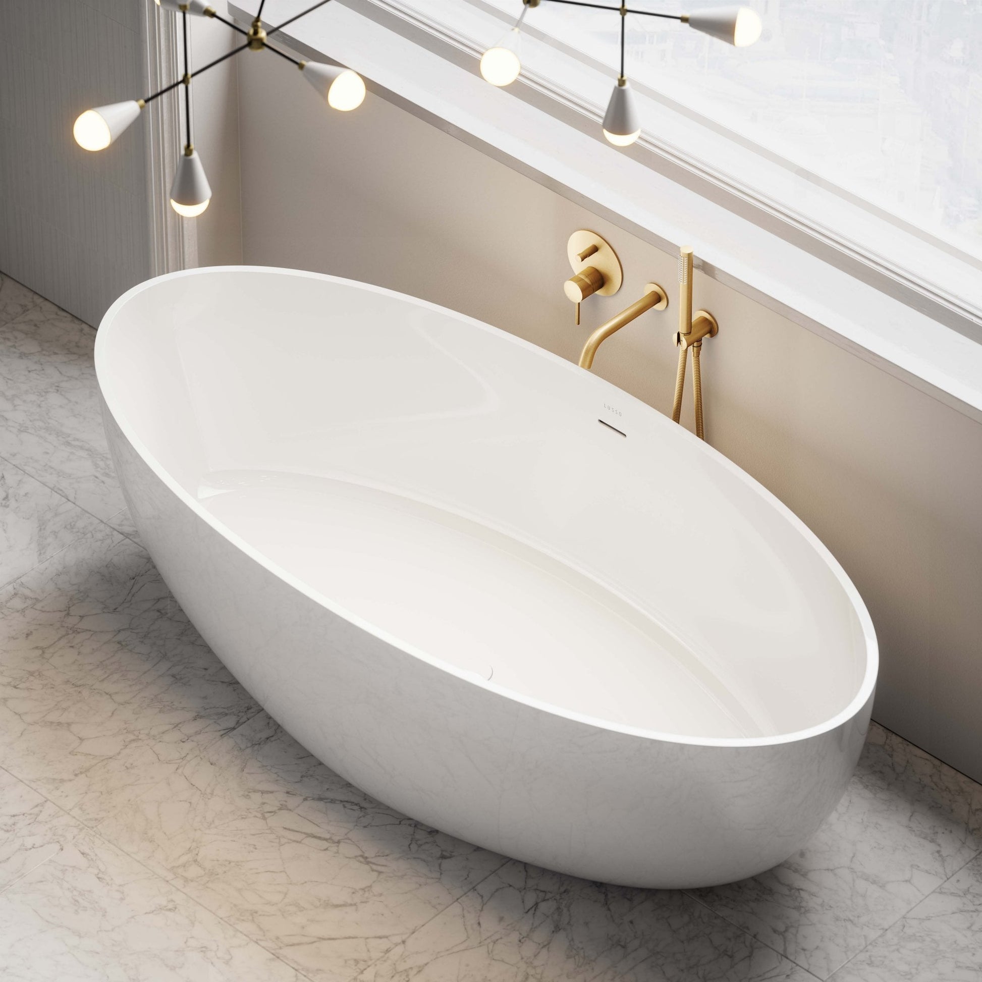 Morini Freestanding Stone Bath 1700mm