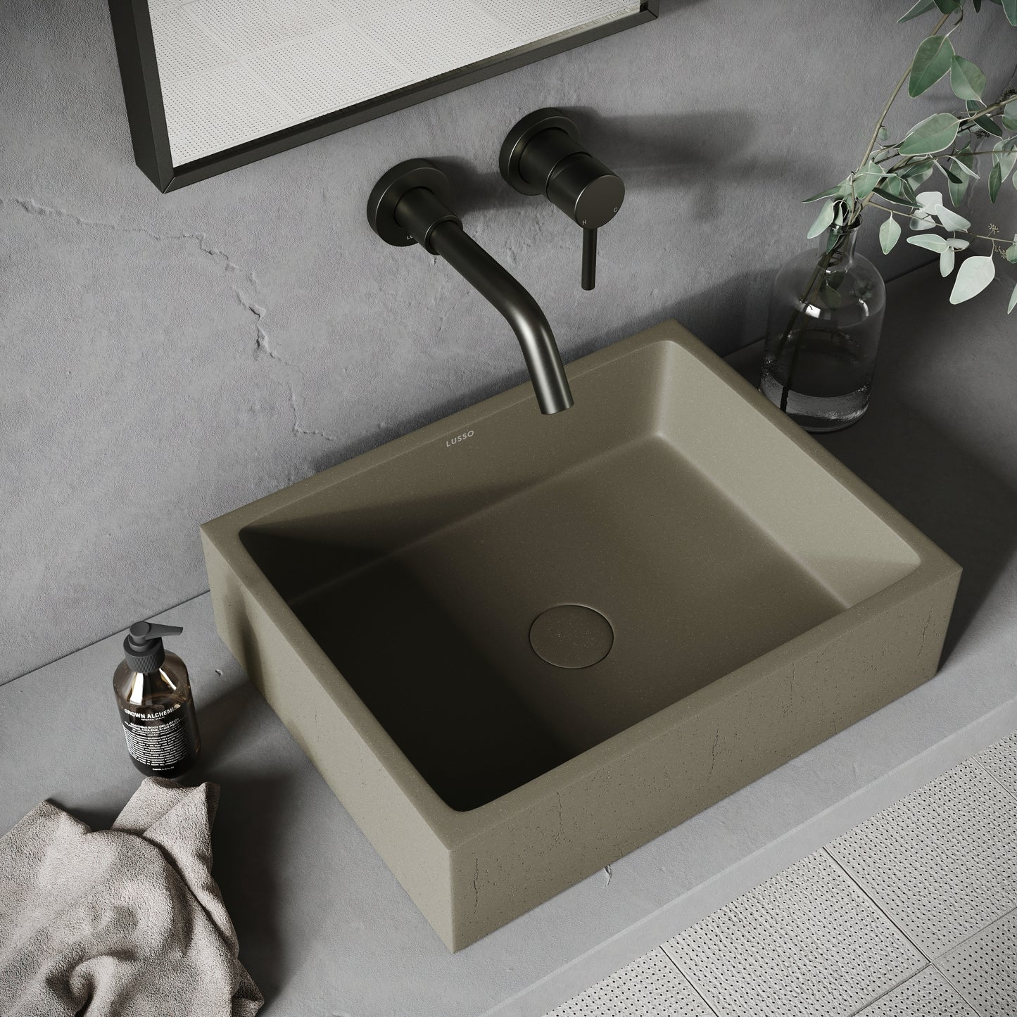 Norland Concrete Countertop Basin 450mm