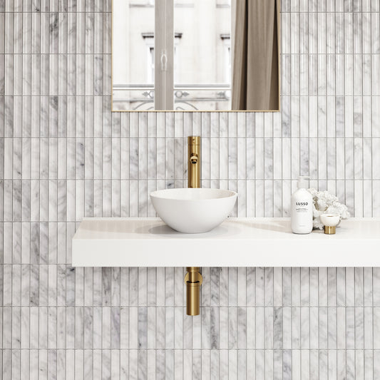 Oasis Petite Countertop Stone Basin 300mm