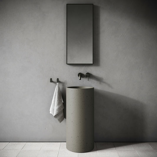 Penzance Concrete Freestanding Basin 400mm