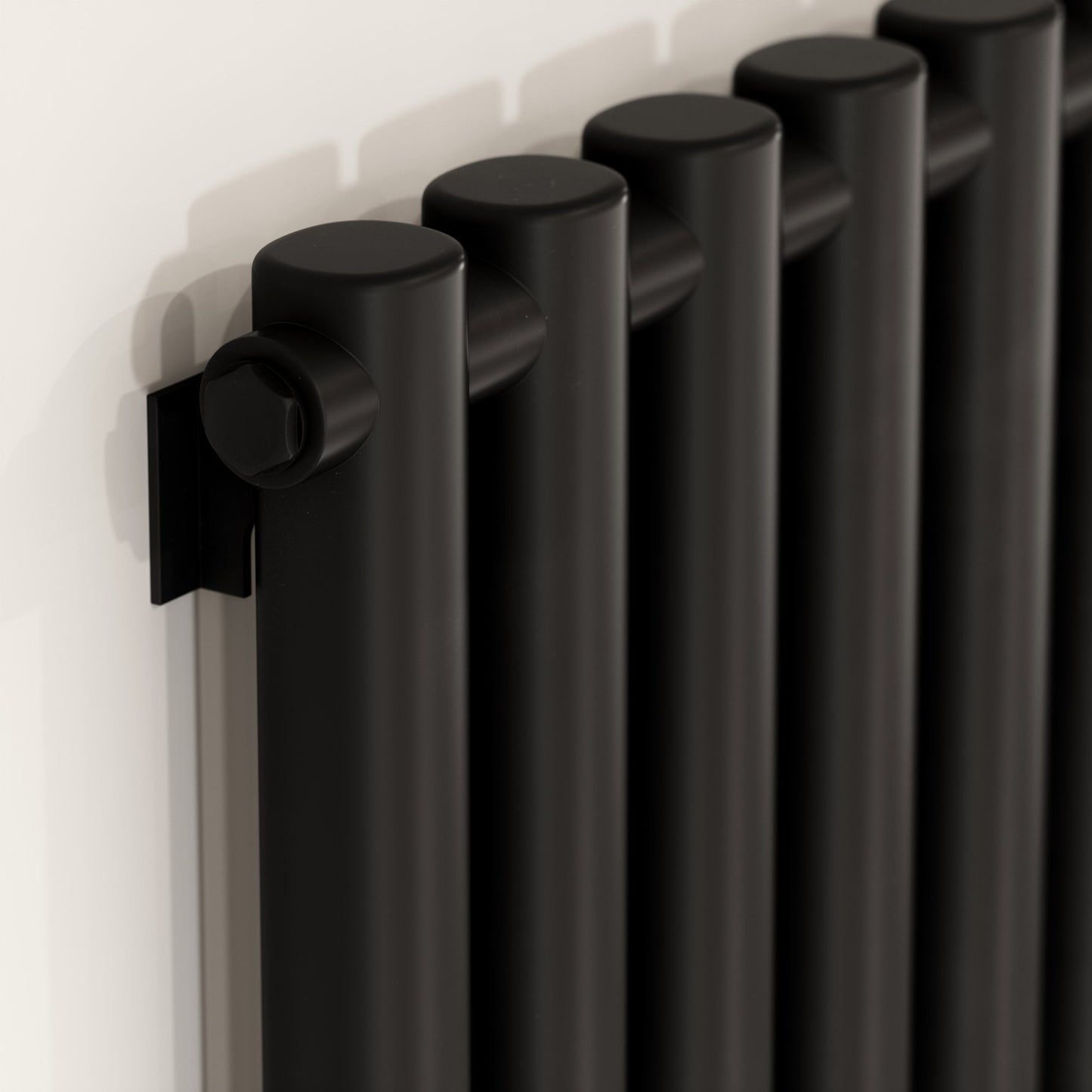 Piolo Matte Black Designer Radiator