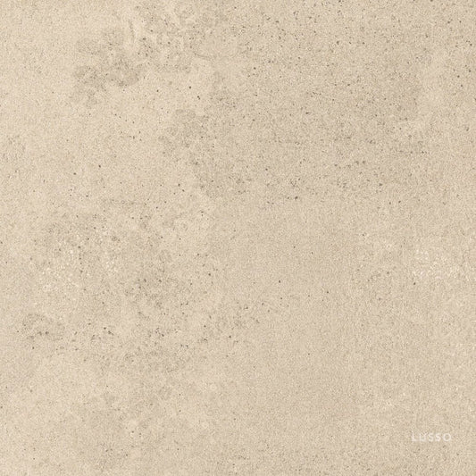 Porcini Beige Natural Stone Porcelain Wall or Floor Tile 600 x 600mm