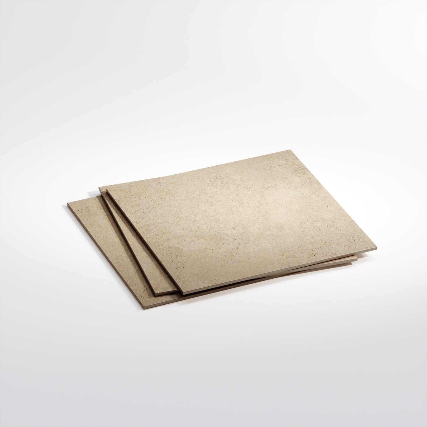 Porcini Beige Natural Stone Porcelain Wall or Floor Tile 600 x 600mm