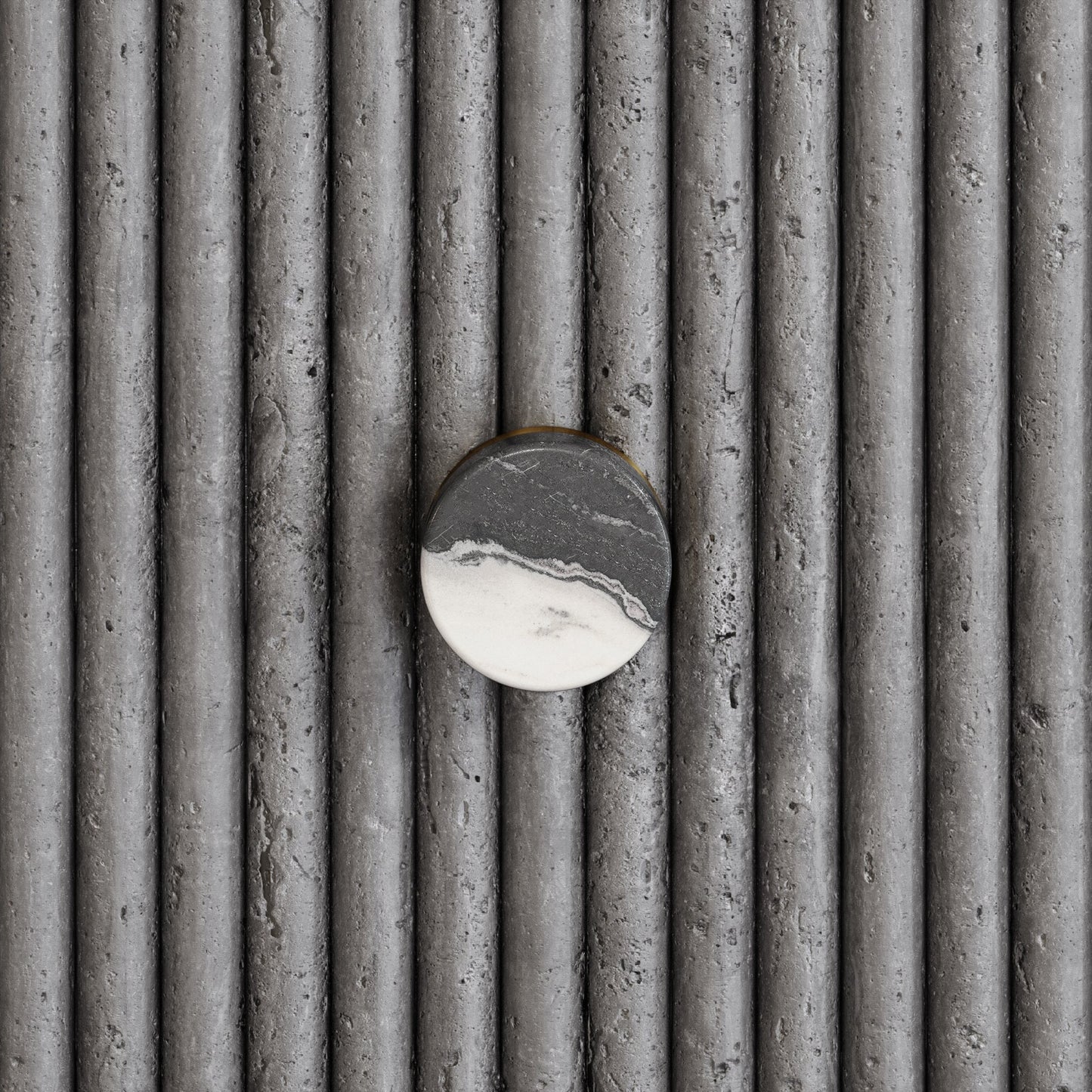 Porto Shower System (Brushed Gold & Panda Marble)